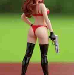 Sexy red head widow / art toy / nsfw / magic makes