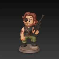 Snake Plissken - 3D figure Infinity/Disney style (100 mm)