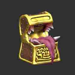 Chest with teeth Keyboard Key Cap