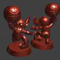 Stitch Basketball