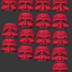 Pulcinella Mask Collection