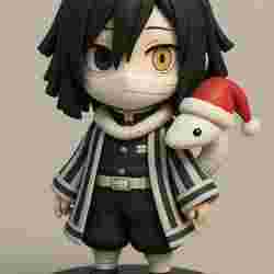 Obanai Iguro Christmas stl