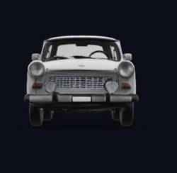 Trabant P 601 Universal – Easy Print STL, 1969–1990 Estate Model