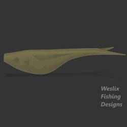 v tail shad softbait lure