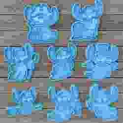 STITCH COOKIE CUTTER HALLOWEEN SET2