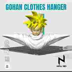 Gohan clothes hanger / MULTICOLOR/MULTIPARTS