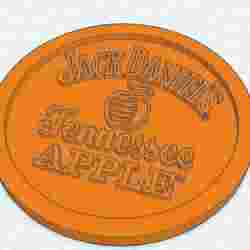 Jack Daniel's Apple coaster