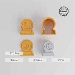 Magic Ball Bath Bomb Mold Set, 4 Sizes, Mystical Orb & Wizard Theme Collection