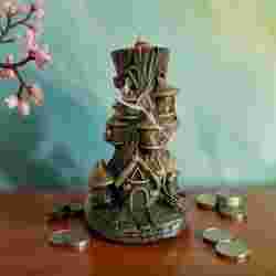 Fantasy Treehouse Backflow Incense Burner @ 3D Printable Digital Instant Download