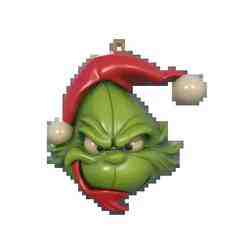 Grinch Christmas Ornament - Christmas tree hanging decoration