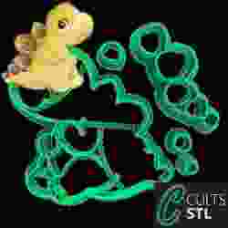 CORTADOR DINOSSAURO BABY 3 - 6cm