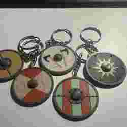 Viking shield key ring collection