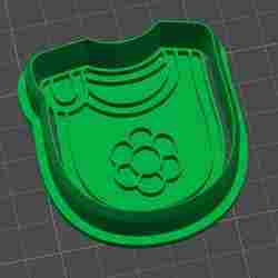 Baby Bib Cookie Cutter