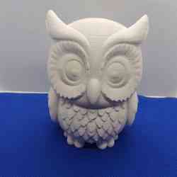 Piggy bank owl
