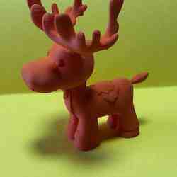 Christmas reindeer decoration