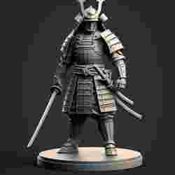 Armored Samurai Warrior