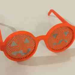 Halloween Pumpkin Glasses STL – Festive 3D Printable Accessory