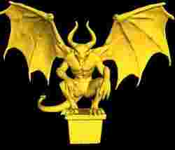 Crouching Gargoyle Sentinel