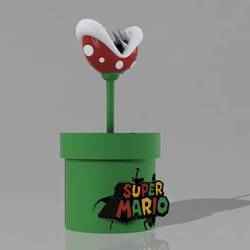 Pencil cup Super Mario Piranha