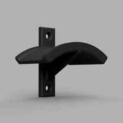 Headset Wall Mount Hanger Bracket