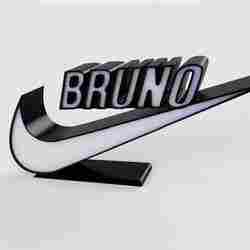 Custom Nike-Style Logo - Bruno