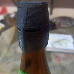 Beer Bottle protector helmet "Tis but a scratch!"