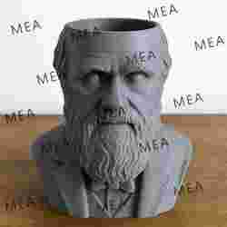 Charles Darwin Pot Planter