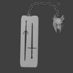 Witcher Bookmarker Lynx School