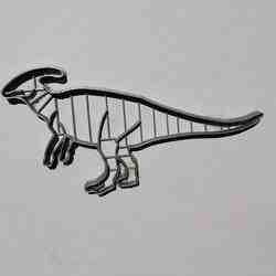 Parasaurolophus Cookie Cutter