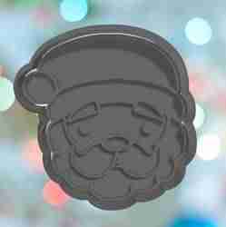 Christmas Santa Face Cookie Cutter