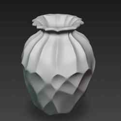 Minimalist Decorative Vase - Modern STL for 3D Printing