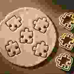 Puzzle Piece Cookie Cutter Set for 3D Printing