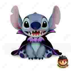 Stitch Vampire Cape - Chibi Style 3D Model | Halloween Edition | Full & Separated Parts (10cm)