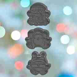Christmas Penguin Totem Cookie Cutter