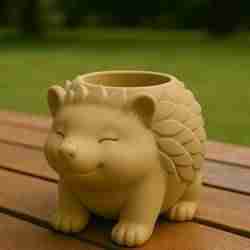 Cute Hedgehog Holder – 3D Printed Animal Planter