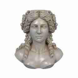 Classical Bust Vase – Spring Floral Crown