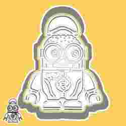 Minions / Despicable Me cookie cutters - Minion Robot (Cyborg Dave) (style 22)