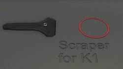 K1 için sıyırıcı