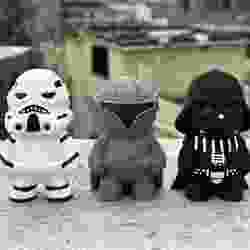 Örme Starwars (Stromtrooper, Mandalorian, Darth Vader)