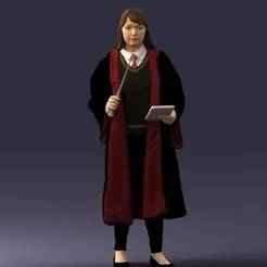 000282 Wizard with Wand and Book 0730