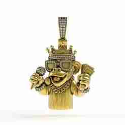 00029 Rockstar Money Hip Hop Pendant