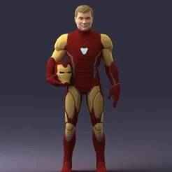 000291 Man in Futuristic Armored Suit with Helmet 1001