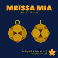 04. Small Dodecahemidodecahedron - Geometric Glow – 3D Print File for Earrings & Necklace - Versi-Regular Polyhedra Earring - Geometric Earring - Sacred Geometry Necklace Fashion Statement - Versi-Regular Polyhedra