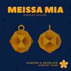 08. Small Icosihemidodecahedron - Geometric Glow – 3D Print File for Earrings & Necklace - Versi-Regular Polyhedra Earring - Geometric Earring - Sacred Geometry Necklace Fashion Statement - Versi-Regular Polyhedra