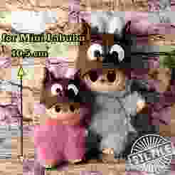 10,5cm Mini Scooby-Doo cap for Labubu