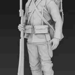 1:18 Scale Model Model Allied Soldiers Great War World War I