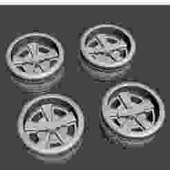 1/64 66 batmobile wheels