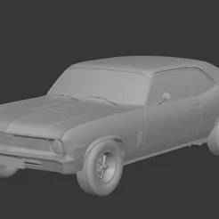 1970 Chevrolet Nova SS 396 - Complete 3D Model (Printable)