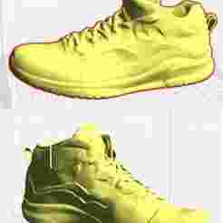 2 sneakers (Air Jordan style)