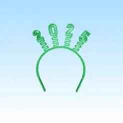 2025 New Years Springy Headband